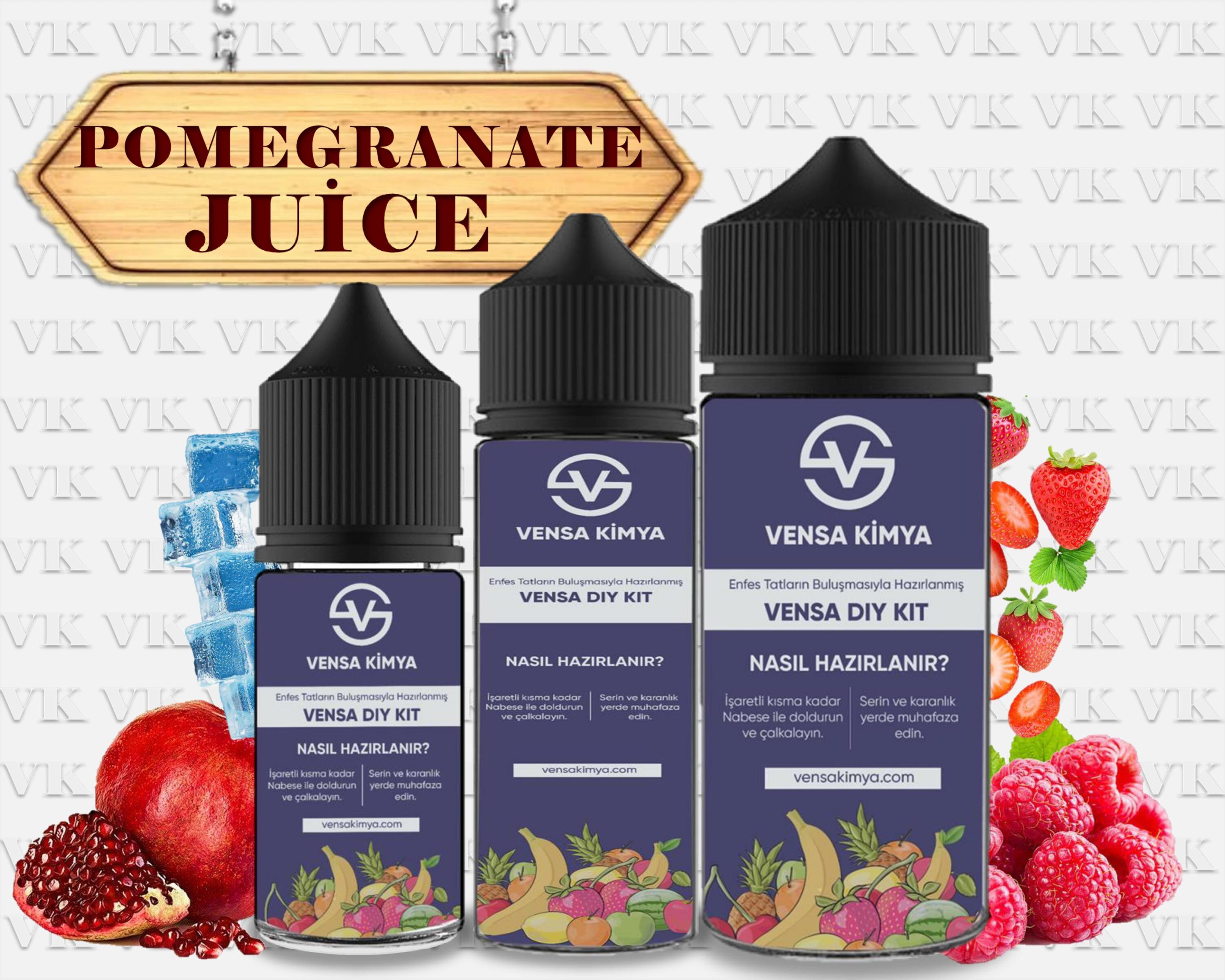 POMEGRENATE JUICY DIY KIT [VENSA]