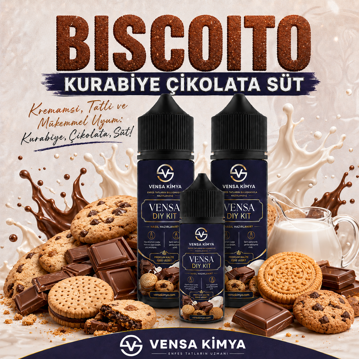 Bıscoıto Dıy Kit Aroma