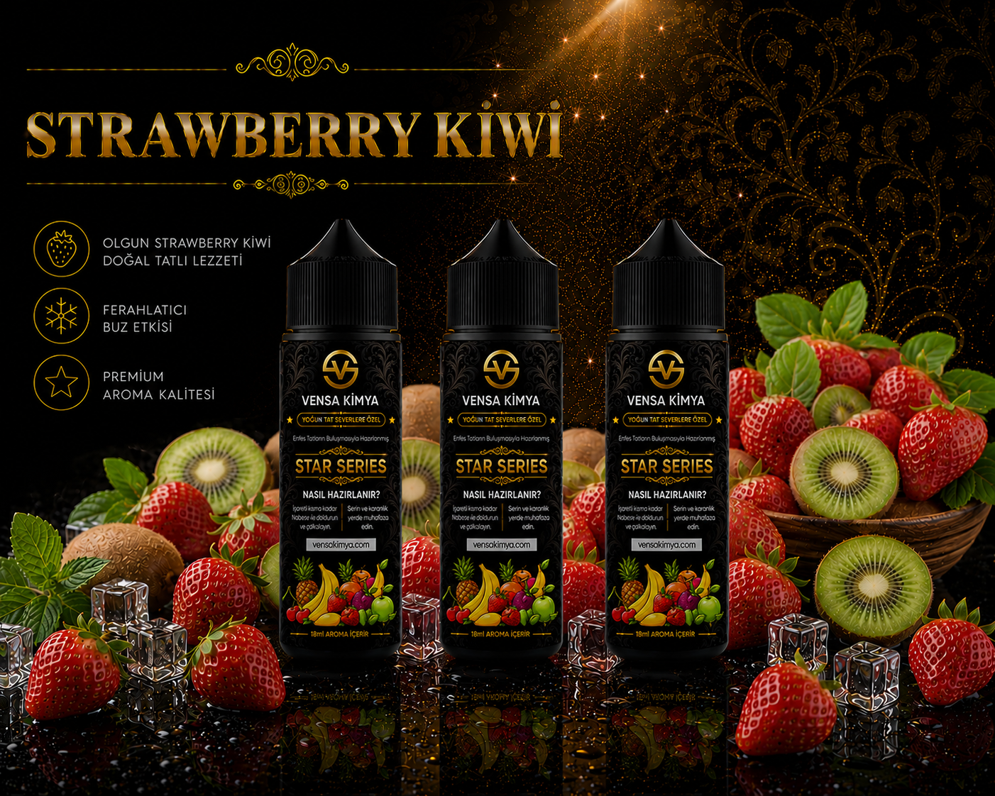 Star Serıes Strawberry Kıwı