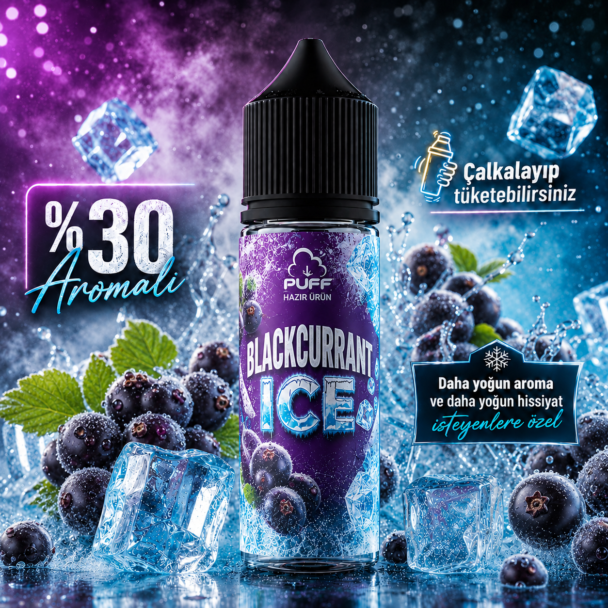 Puff Blackcurrant Ice 30ML