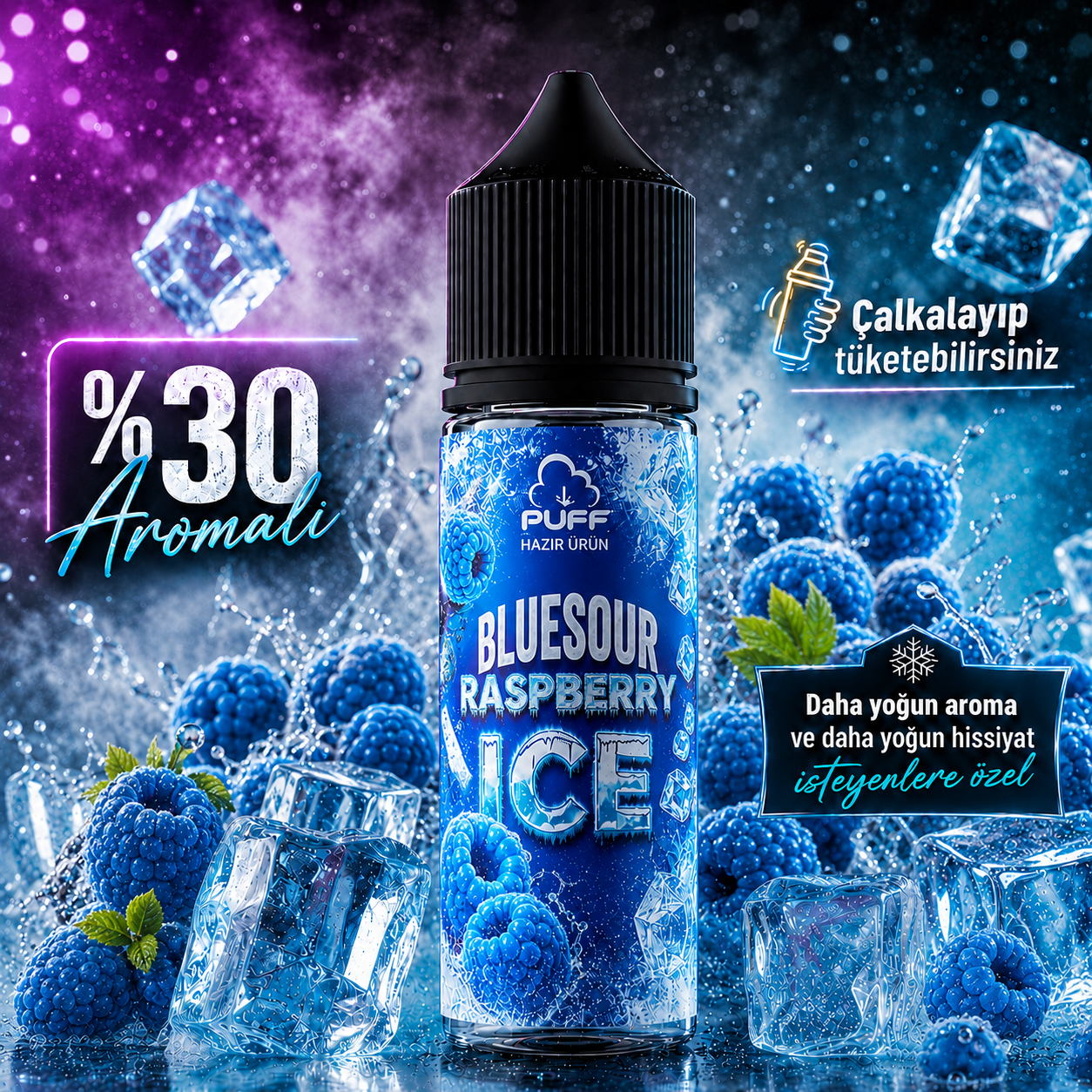 Puff Blue Sour Raspberry 30ML